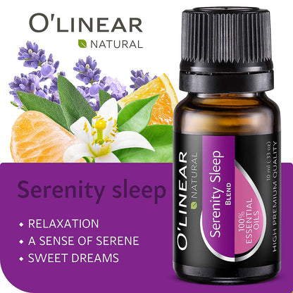 O'linear Essential Oils 6 Blends Set – Diffuser Oils for Humidifiers and Aromatherapy
