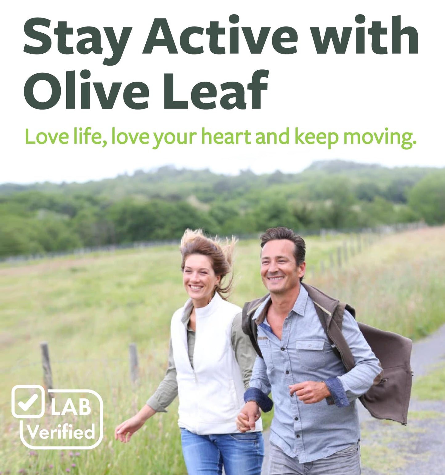Olive Leaf Extract Capsules 750mg – 20% Oleuropein | Vegan, Non-GMO, Made in USA