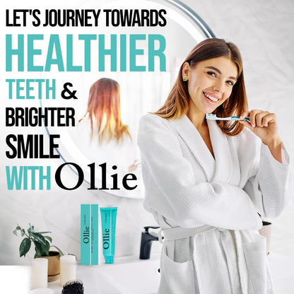 Ollie Clean Mint Nano Hydroxyapatite Toothpaste – 4oz, 10% HA