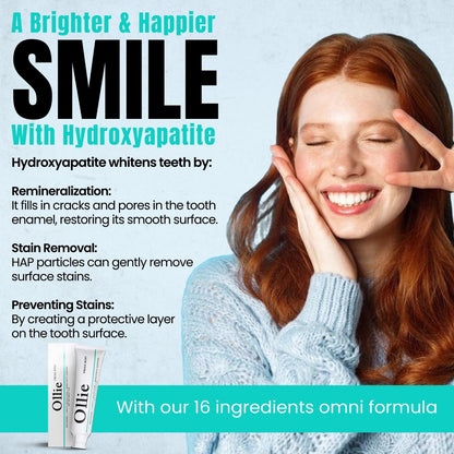 Ollie Fresh Mint Toothpaste 4oz | Cavity Protection & Gentle Whitening