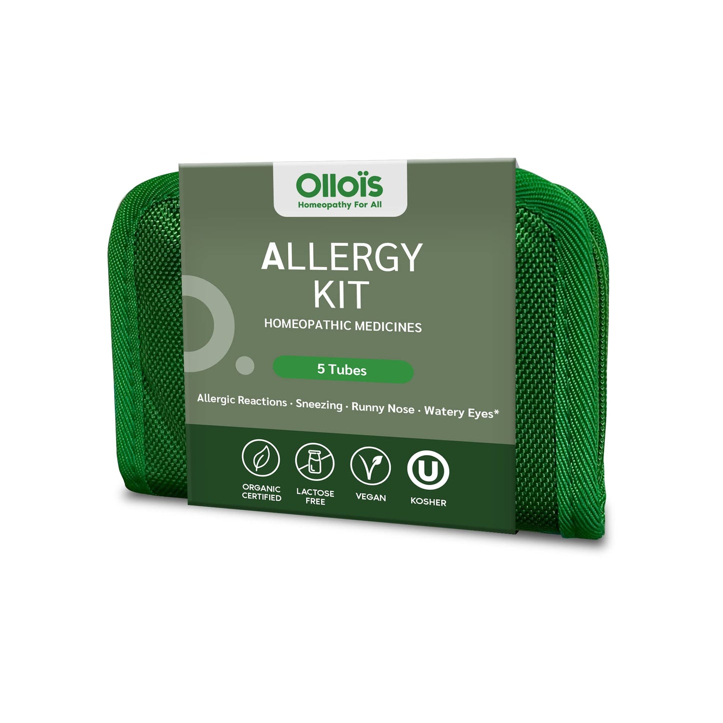 OLLOIS Allergy Kit - 5 Tubes | Organic Homeopathic Remedies