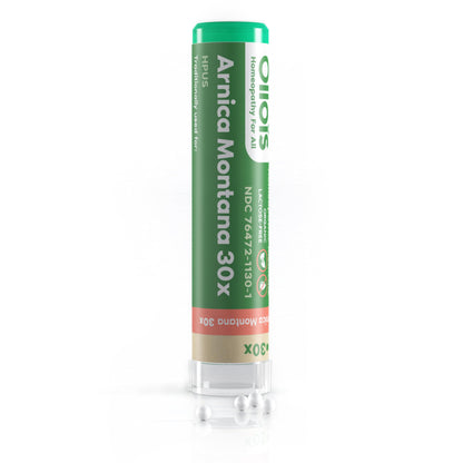 OLLOIS Arnica Montana 30x Organic Lactose-Free – Homeopathic Medicine, 80 Pellets