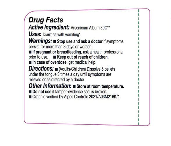 OLLOIS Arsenicum Album 30C - Organic, Lactose-Free, Kosher Homeopathic Medicine | 80 Pellets (Pack of 3)