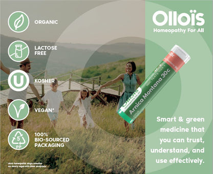 OLLOIS Colocynthis 30c Organic – Lactose-Free, Vegan Homeopathic Medicine | 80 Pellets
