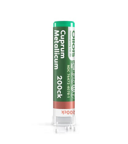 OLLOIS Cuprum Metallicum 200ck – Organic, Lactose-Free, Vegan Homeopathic Medicine (80 Pellets, Pack of 1)