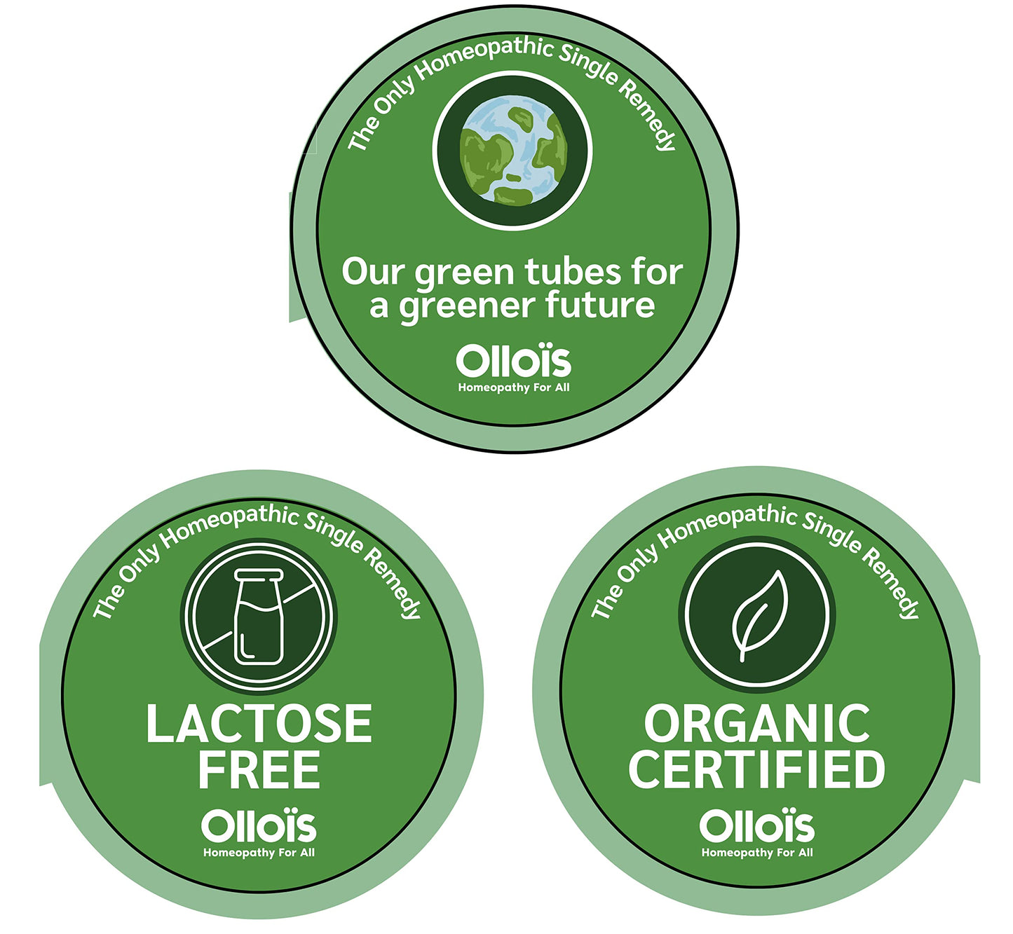 OLLOIS Gelsemium Sempervirens 30C – Organic, Lactose-Free, Kosher Homeopathic Medicine (80 Pellets, Pack of 3)