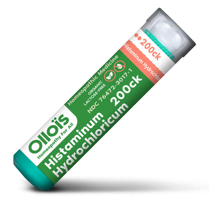 OLLOIS Histaminum Hydrochloricum 200ck - Organic, Lactose-Free, Vegan (80 Pellets)