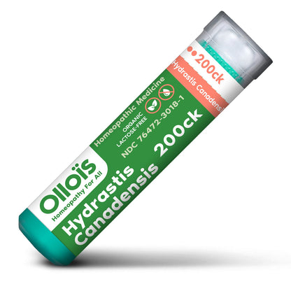 OLLOIS Hydrastis Canadensis 200ck – Organic & Lactose-Free Homeopathic Medicine (80 Pellets, Pack of 1)