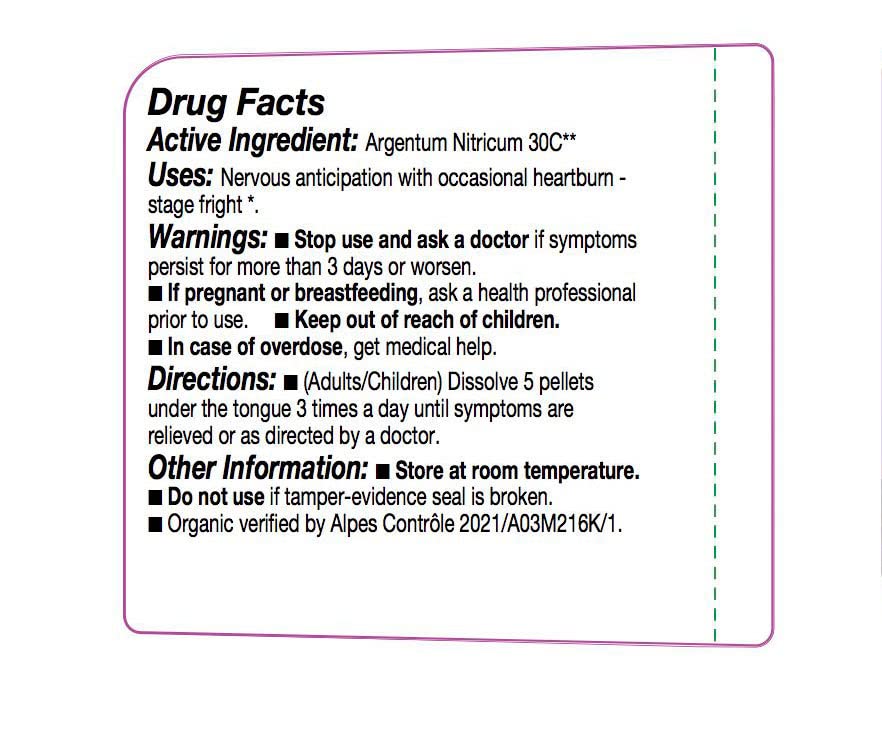 OLLOIS Argentum Nitricum 30C Organic – Lactose-Free Homeopathic Medicine, 80 Pellets