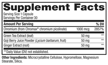 OLLY Combat Cravings: Metabolism & Energy Support - 30 Count