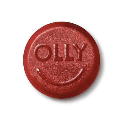 OLLY Goodbye Stress Gummy – GABA, L-Theanine, Lemon Balm (Berry) – 42 Count