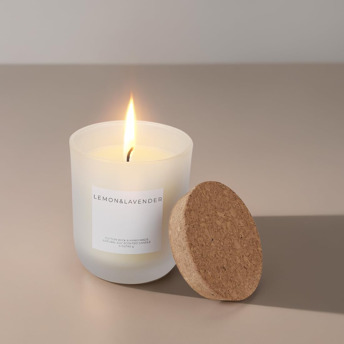 Olorvela Vanilla Candles — 30-Hour Long-Lasting, Highly Scented Candle for Home & Gifts