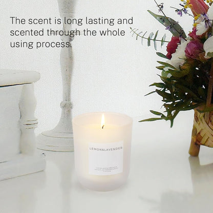 Olorvela Vanilla Candles — 30-Hour Long-Lasting, Highly Scented Candle for Home & Gifts