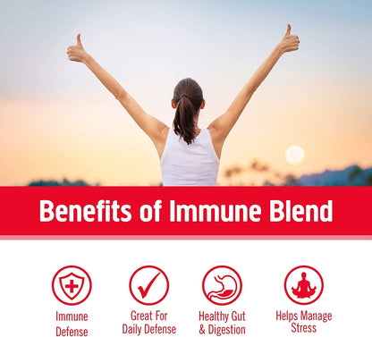 Om Mushroom Immune Defense – Vegan Capsule Supplement (90 Count)