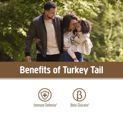 Om Mushroom Superfood Turkey Tail Organic Mushroom Powder – 7.05 oz, 100 Servings