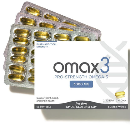 Omax3 Professional Strength Omega-3 1000 mg - NSF Certified