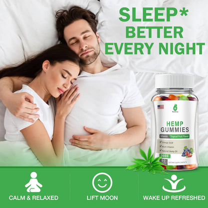 Omega 3-6-9 Gummies 2-Pack for Adults | Gummy Vitamin Blend