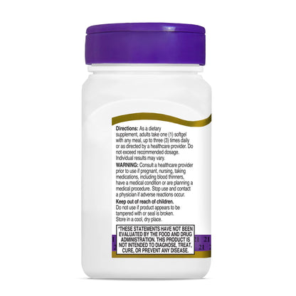 21st Century Fish Oil 1000 mg Softgels – 60 Count (Pack of 3) | Omega-3 EPA & DHA