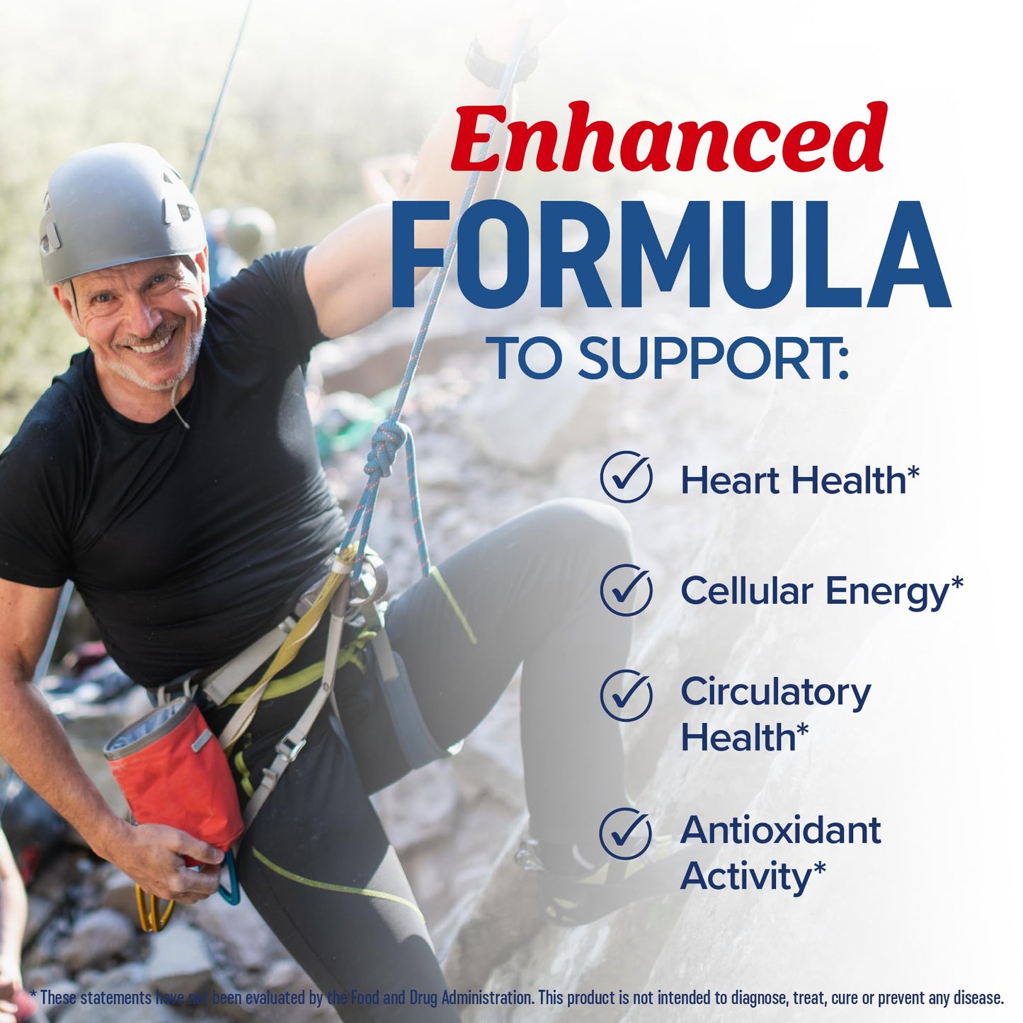 Omega 3 Fish Oil + CoQ10 – 1305mg Omega-3, 100mg CoQ10 | Heart Health | Non-GMO | 60 ct