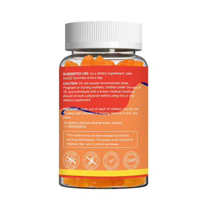 Omega 3 Gummies Supplement 1000mg - High Absorption DHA & EPA | Heart, Brain & Joint Support