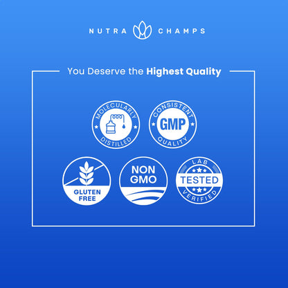 Triple Strength Omega-3 Fish Oil 3600 mg | 180 Softgels | Burpless, Wild-Caught | EPA & DHA | Lemon Flavor