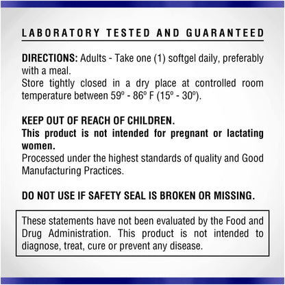 Omega 369 1000 mg Softgels – Natural Systems | Triple Omega 3-6-9 Flax Seed Oil