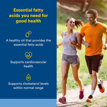 Omega Factors Flaxseed Oil | Natural Factors | Omega-3 6 9 | 360 Softgels
