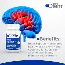Omne Diem Brain Support with Cerenx and MecobalActive | 60 Capsules – Brain Health & Mood