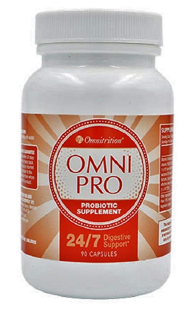 Omnitrition Omni Pro Probiotic Supplement – 24/7 Digestive Support, 90 Capsules