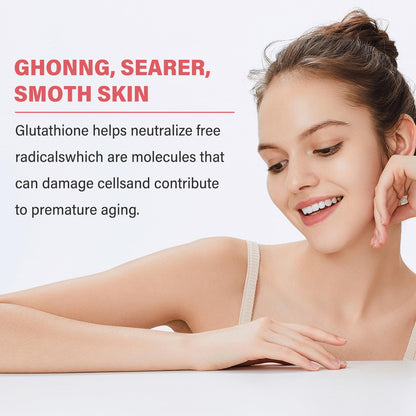OMOGS Glutathione & NAC Supplement – Liver Health, Antioxidant Support | Vegan & Gluten-Free