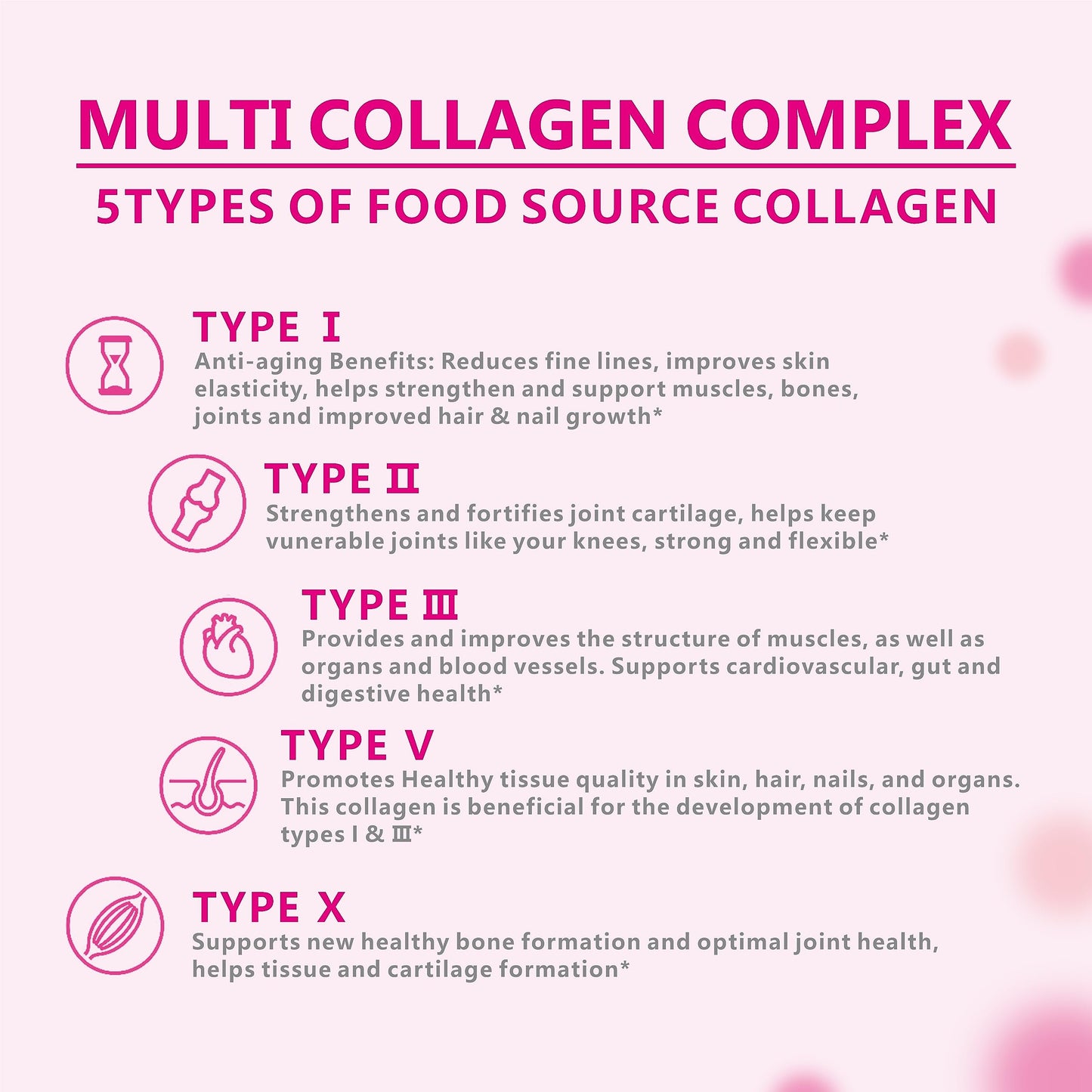 OMOGS Collagen Peptides Powder with Prebiotics & Cranberry – Hair, Skin & Digestion