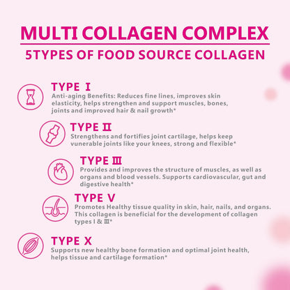 OMOGS Collagen Peptides Powder with Prebiotics & Cranberry – Hair, Skin & Digestion