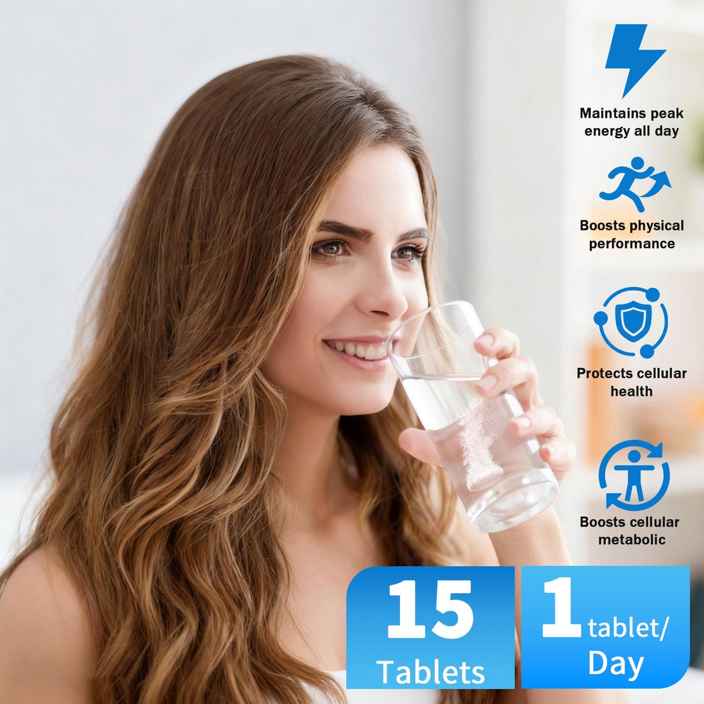 Hydrogen Water Tablets 12ppm with Magnesium – High-Concentration H2 for Brain Health