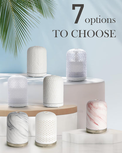Onaboviva Essential Oil Diffuser – 2.4MHz Ultrasonic, 120ml, Auto Shut-Off, BPA-Free