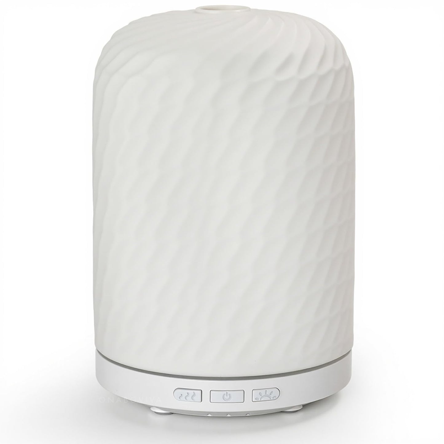 Onaboviva Essential Oil Diffuser – 2.4MHz Ultrasonic Ceramic Diffuser 120ml Auto Shut-Off