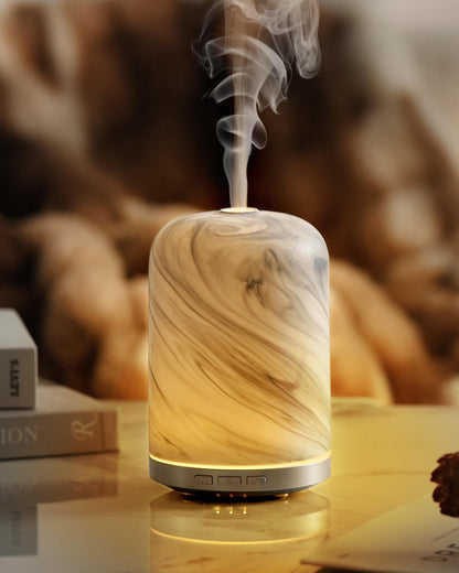 Onaboviva Essential Oil Diffuser – 120ml, 2.4MHz Ultrasonic | Auto Shut-Off