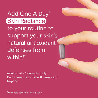 One A Day Skin Radiance – Skin Hydration & Glow (Blood Orange) | 30 Capsules