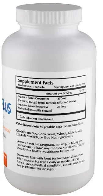 One Planet Nutrition Nano Curcumin Plus 500 mg Veggie Capsules – High Absorption, Vegan, Gluten-Free BritishVita | Premium UK Vitamins & Wellness Supplements