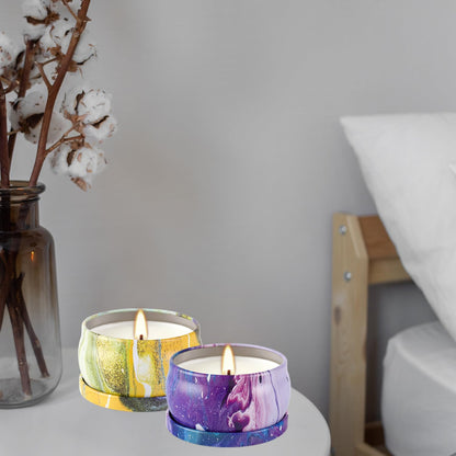 Onebird 24-Piece Scented Candle Gift Set | 100% Soy Wax Aromatherapy Candles