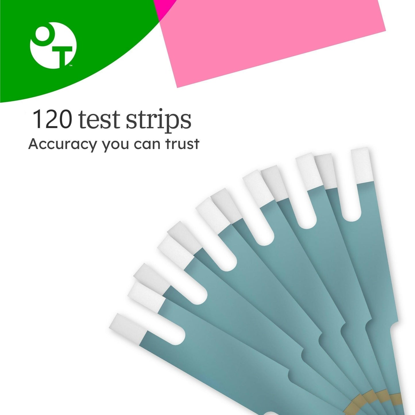 OneTouch Ultra Plus Flex Test Strips – 120 Count for Ultra Plus Flex Meter