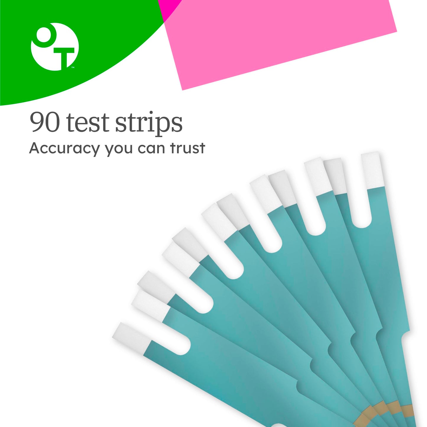 OneTouch Ultra Plus Diabetic Test Strips - 90 Count for Ultra Plus Flex Meter