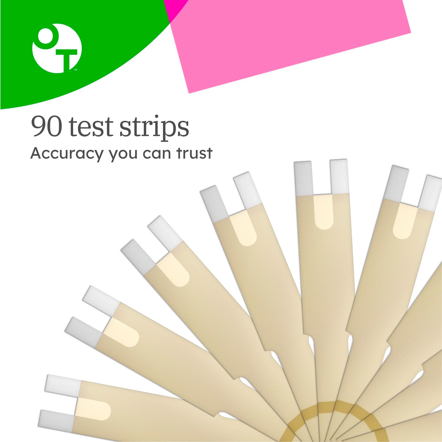 OneTouch Verio Test Strips Value Pack – 90 Count (3 Boxes of 30) for Blood Glucose Monitoring