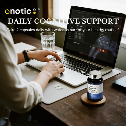 ONOTIC 10mg Methylene Blue Capsules – Pharmaceutical-Grade Methylene Blue with Vitamin C & B Complex, 90 USP-Grade Capsules