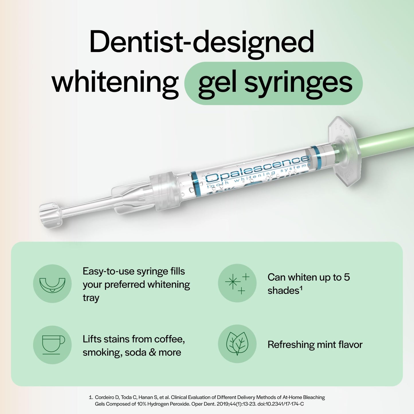 Opalescence 10% Teeth Whitening Kit - 12 Syringes, Low Sensitivity - Made in USA by Ultradent (5211-6)