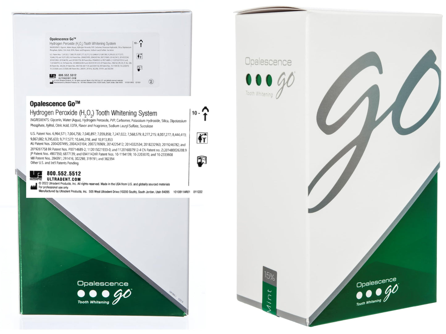 Opalescence Go 10% Prefilled Teeth Whitening Trays Kit – Mint | Ultradent