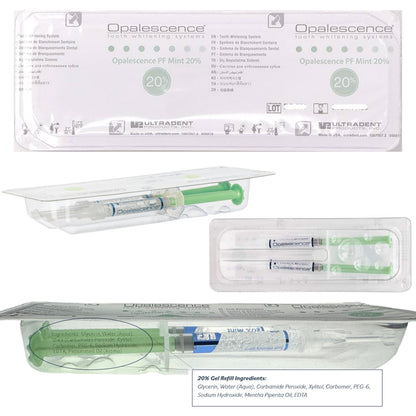 Opalescence 20% Teeth Whitening Gel Refill Kit (12 Syringes) Mint – Ultradent