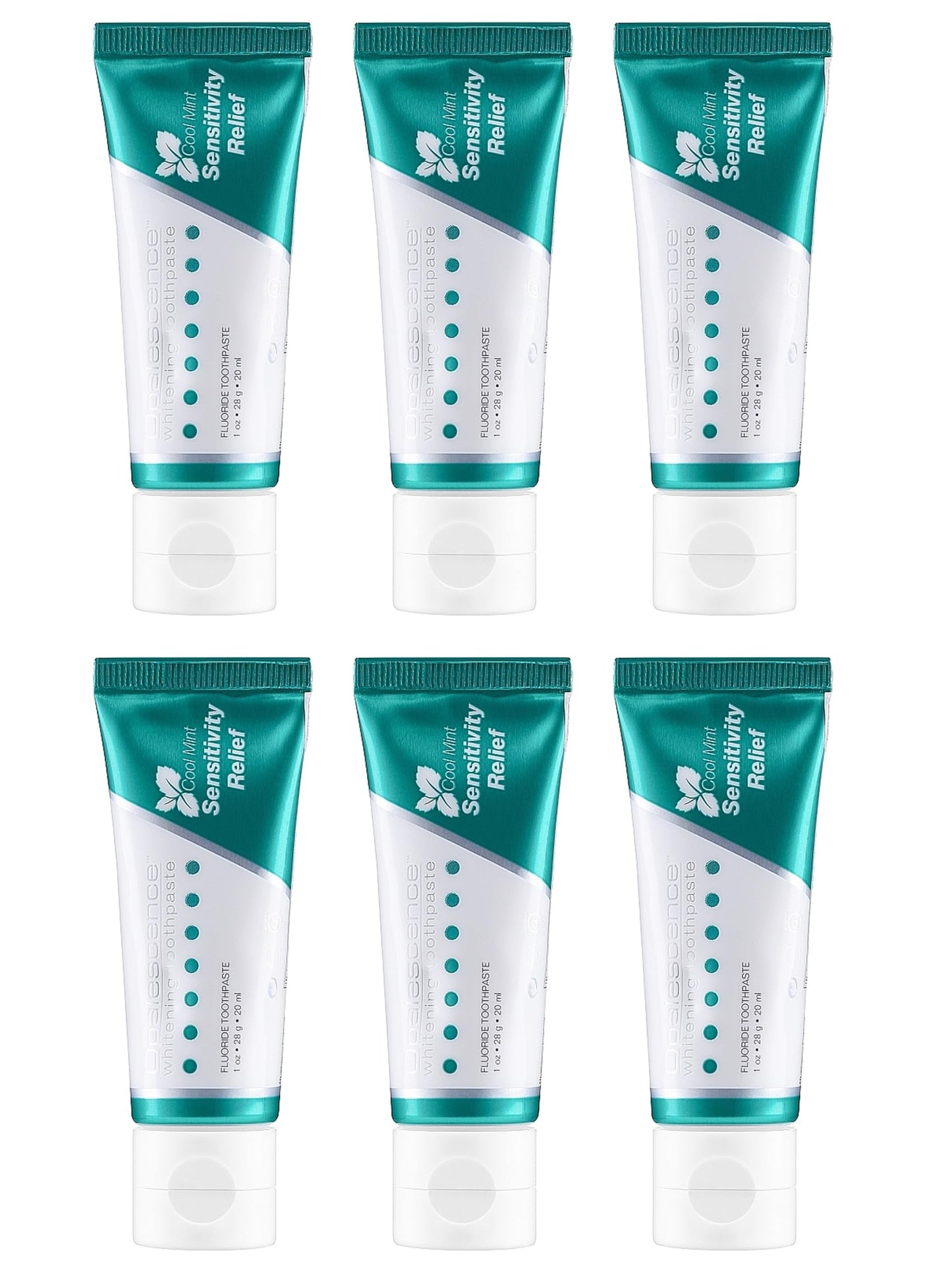 Opalescence Sensitive Whitening Toothpaste – Travel Size 1 oz (6 Pack) Mint