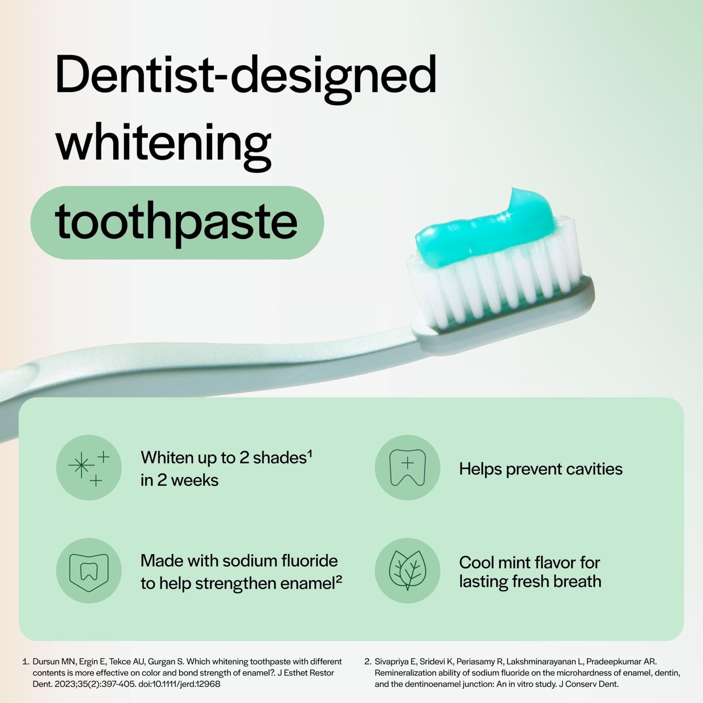 Opalescence Teeth Whitening Toothpaste – 4.7 oz – Cool Mint – Fluoride – TP-5166-1