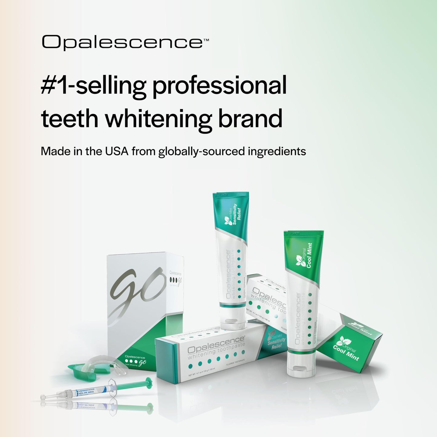 Opalescence Whitening Toothpaste - Pack of 12 (4.7 oz) Cool Mint