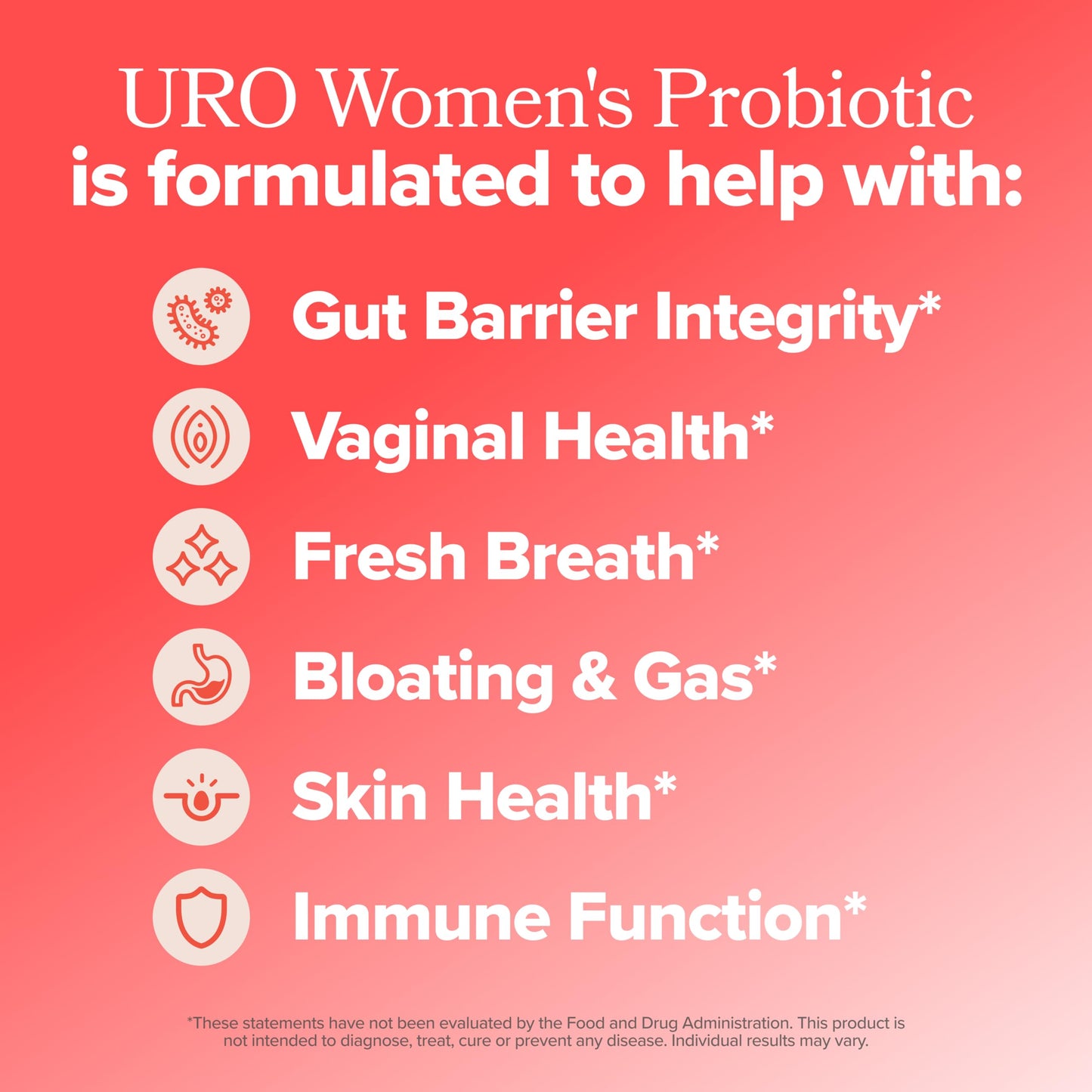 O Positiv URO Women’s Probiotic – All-in-One Probiotic for Vaginal, Gut, Skin & Oral Health | 20B+ CFUs | 30 Capsules | Non-GMO, Vegan, Gluten-Free